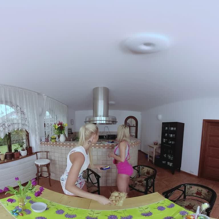 Easter Fun With A Hot Blonde VR Porn Video