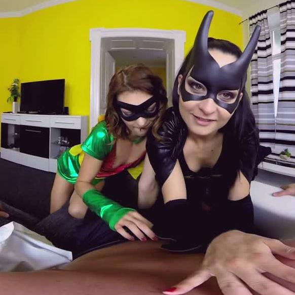 Batman Fucks Bat Girl In Latex VR Porn Video