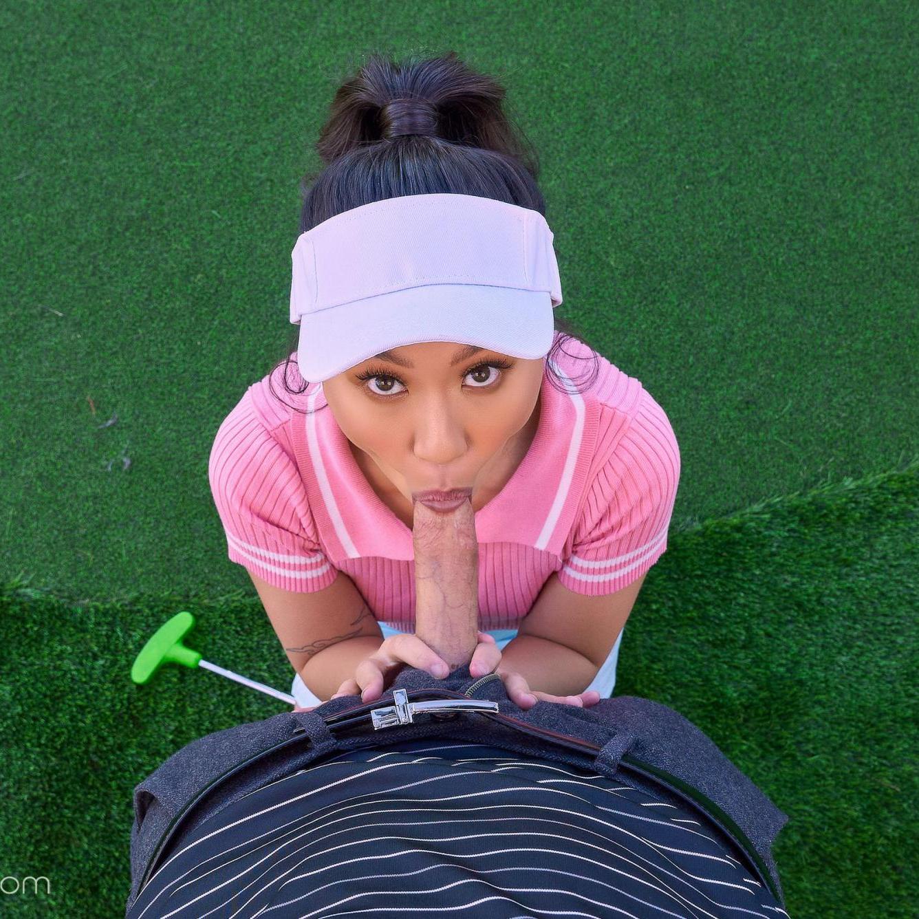 Kimmy Kimm is your caddy VR Porn Video