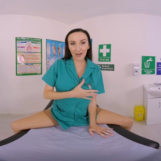 Cum for a special nurse VR Porn Video