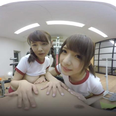 Horny Japanese students VR Porn Video